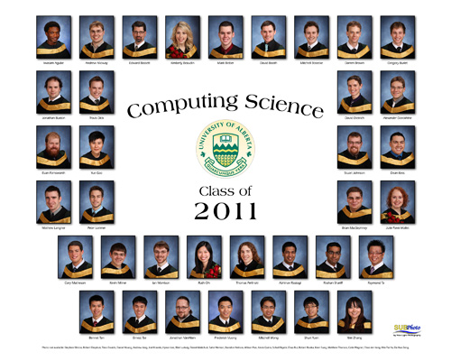 2011 Graduation Photo Composite