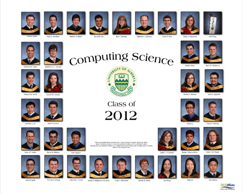 2012 Graduation Photo Composite