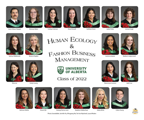 Human Ecology 2022 Graduation Photo Composite