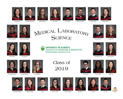 MedLabSci 2019 Graduation Photo Composite
