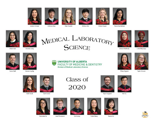 MedLabSci 2020 Graduation Photo Composite