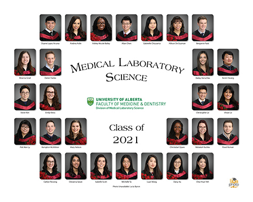 MedLabSci 2021 Graduation Photo Composite