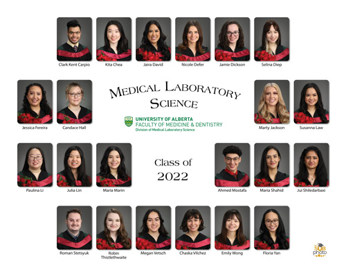 MedLabSci 2022 Graduation Photo Composite
