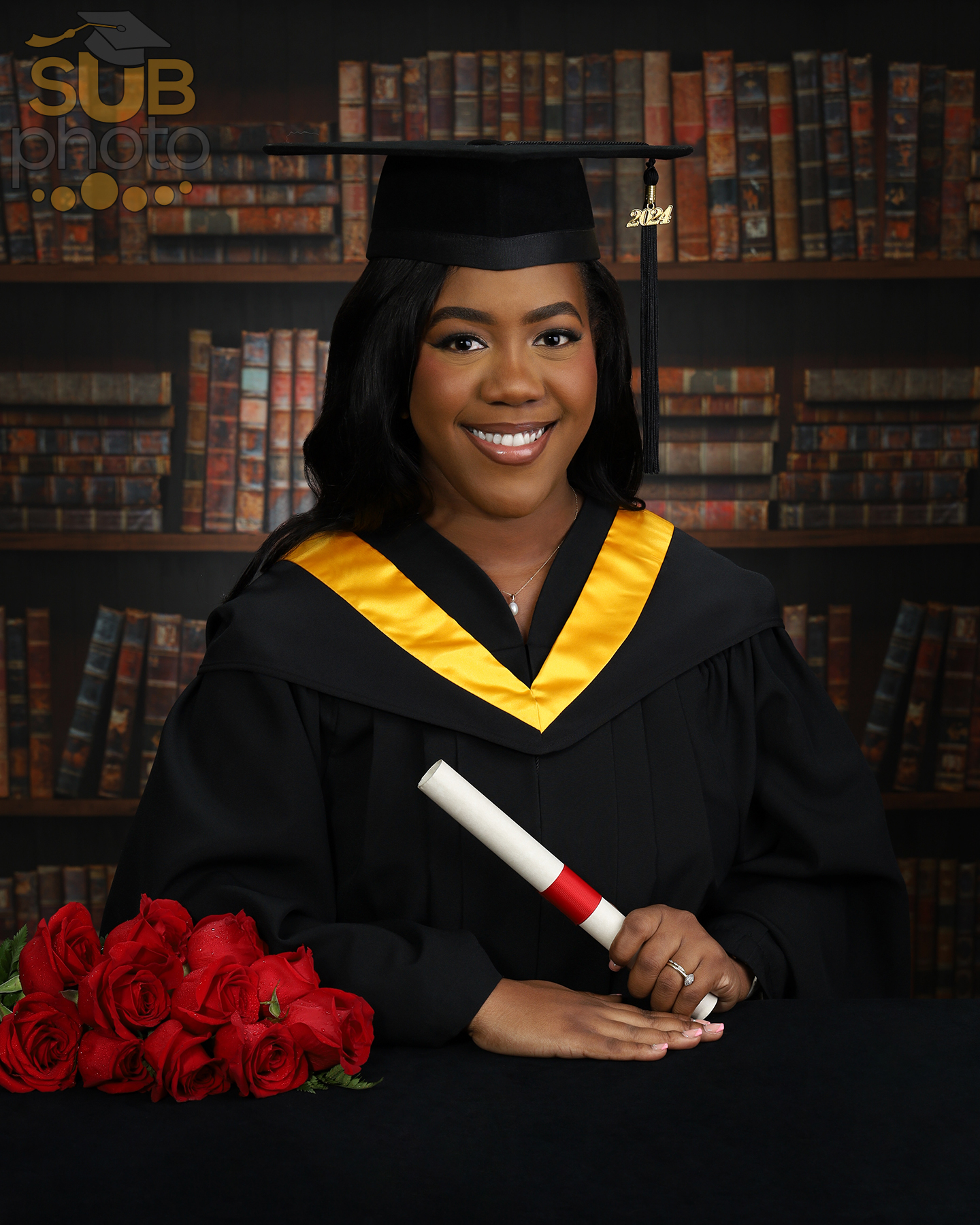 Sample grad photo - MacEwan University graduation photography